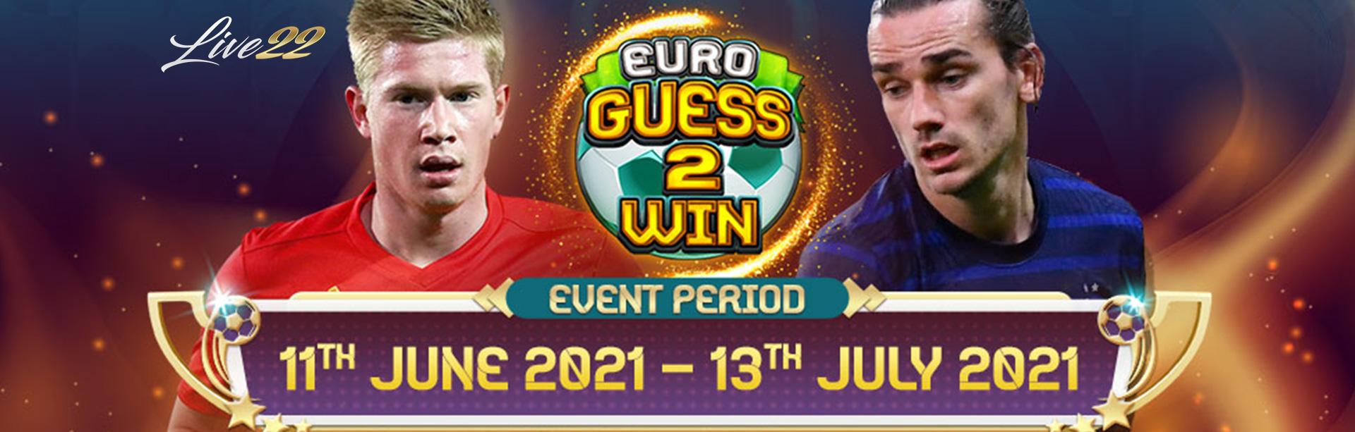 Mau Daftar Slot Live22 Euro Guess 2 Win