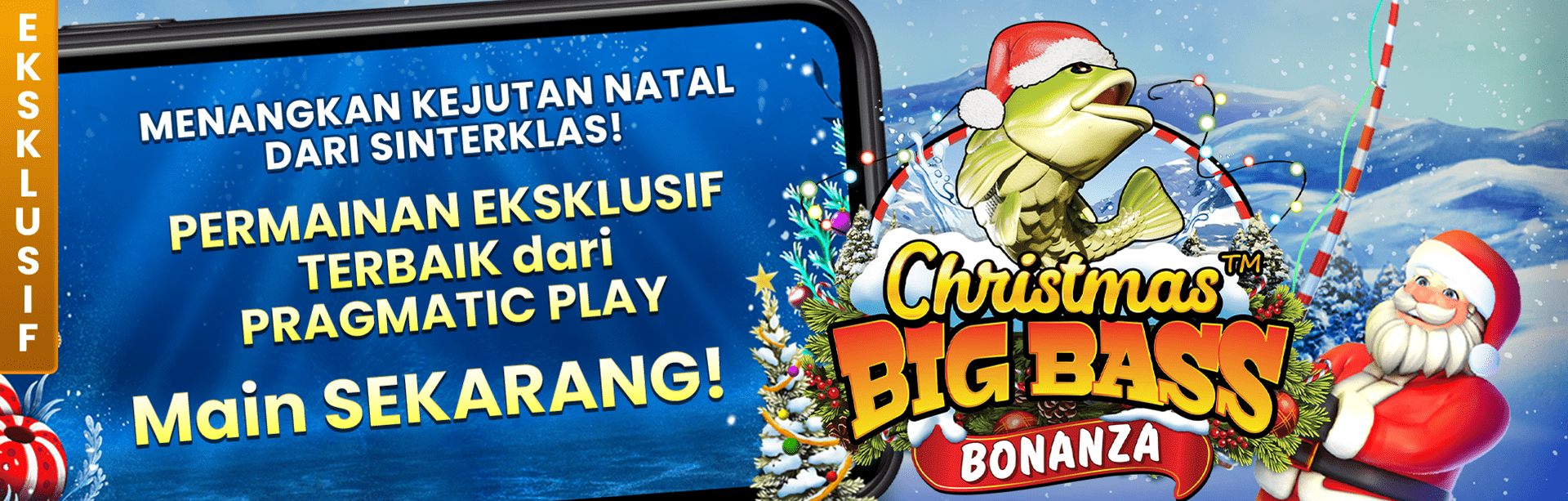 Pragmatic Play Christmas Big Bass Bonanza!